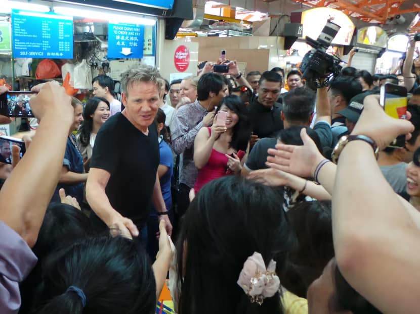“Hawker Heroes Challenge,” where Gordon Ramsay competed against Singapore’s top local food artisans.